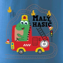 Malý hasič - auto a dinosaurus