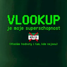 Vlookup moje superschopnost