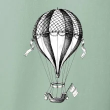 Horkovzdušný balón  kreslený