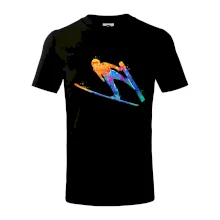 Skokan na lyžích splash