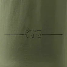 Kočka linka kreslená