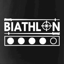 Biathlon terč a hůlky