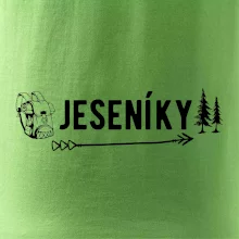 Jeseníky nápis