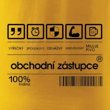 Čárový kód obchodní zástupce