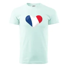 Francouzská vlajka srdce