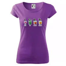 LGBT -  Likér, Gin, Brandy, Tequila