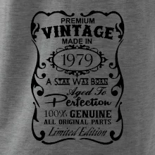 Vintage Etiketa - 1979