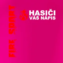 Hasiči (oheň,  Firesport, název sboru - vlastní nápis)