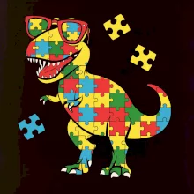 Autista dinosaurus puzzle