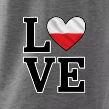 Love Polská vlajka