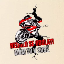 Nedalo se odolat, mám to v sobě silniční motorka