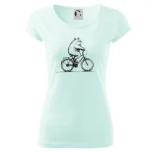 Tlustá kočka  na kole