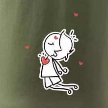 Párový motiv - panáček a magnet