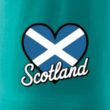 Scotland Srdce s vlajkou