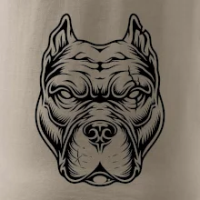 Americký stafordširský teriér hlava