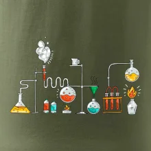 Chemická aparatura barevná