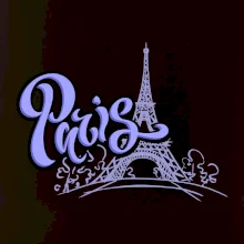 Paris Lettering