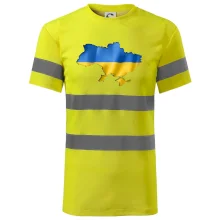 Ukrajina vlajka mapa Ukrajina vlajka mapa