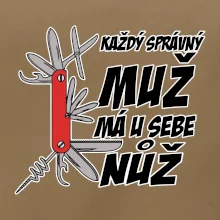Každý správný muž, má u sebe nůž
