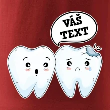 Zubařské tričko - Vás text