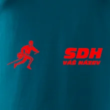 Hasičský sport SDH + váš název ČERVENÁ