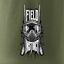 Černobílá maska field instinct paintball