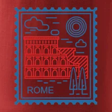 Řím známka jednoduchá