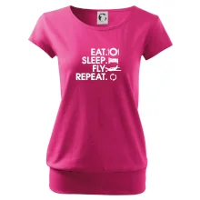Eat sleep fly repeat