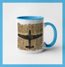 Egyptské hieroglyfy letadlo