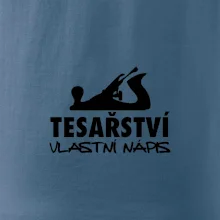 Tesařství - hoblík (vlastní nápis)