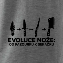Evoluce nože od pazourku k sekáčku