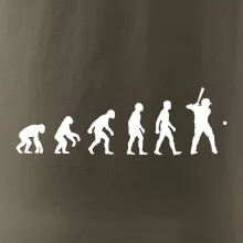 Evoluce baseball pálkař nápřah + míček