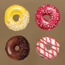4 donuty