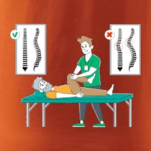 Fyziologické zakřivení páteře