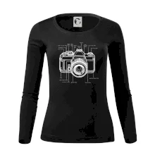 Nákres starý fotoaparát