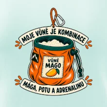 Vůně mága potu a adrenalinu