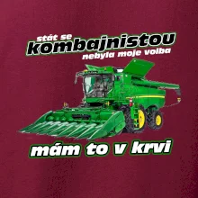 Stát se kombajnistou nebyla moje volba