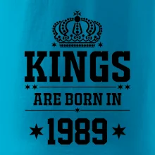 Kings are born in 1989