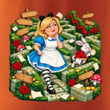 Alenka v říši dluhů finanční bludiště