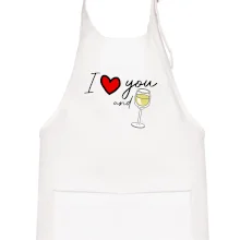 I love you and white wine