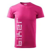 Biker nápis na výšku řetěz