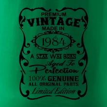 Vintage Etiketa - 1984