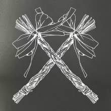 Pomlázky zkřížené