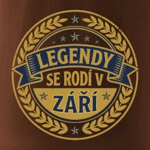 Legendy se rodí v září - Retro emblém