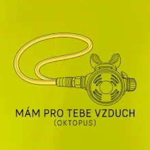 Mám pro tebe vzduch záložní regulátor se žlutou hadicí