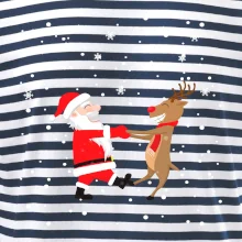 Tancující Santa a sob