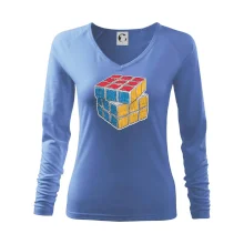 Rubikova kostka kreslená