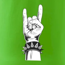 Rock ruka s náramkem