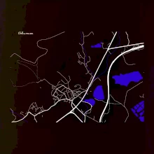 Chlumec 403 39 mapa s vodními toky