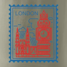 Londýn známka jednoduchá